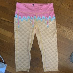 Feed Me Fight Me Ice Cream Leggings